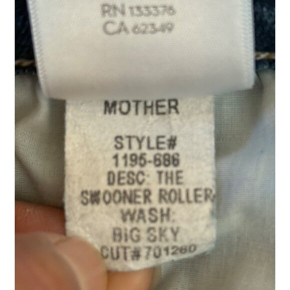 MOTHER Blue Flare & Wide Leg Jeans - Picture 10 of 16